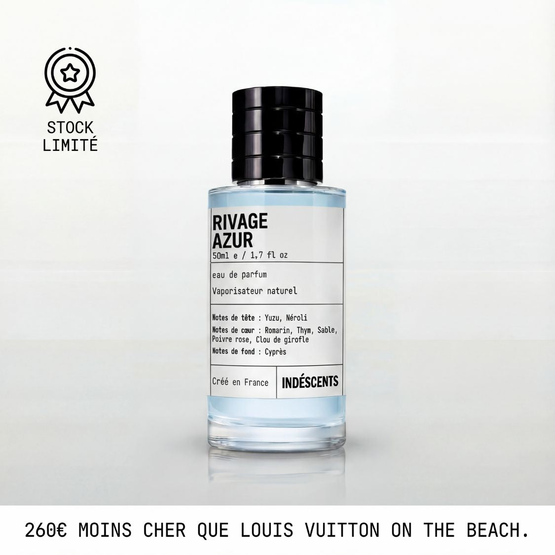 …sent comme "Louis Vuitton – On The Beach" - Échantillon de 20ml
