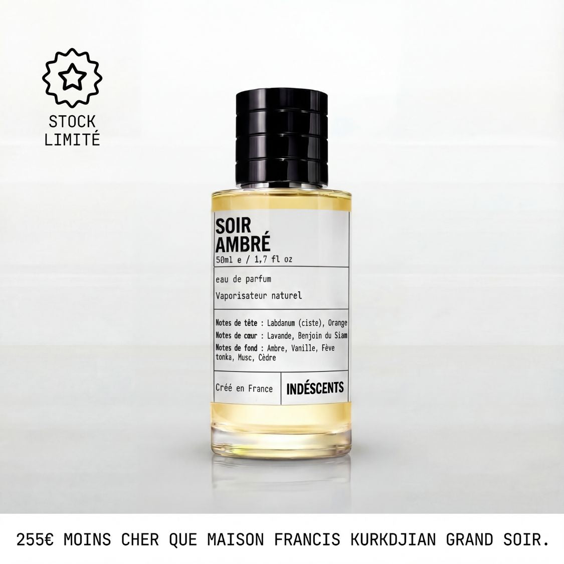 …sent comme "Maison Francis Kurkdjian - Grand Soir"