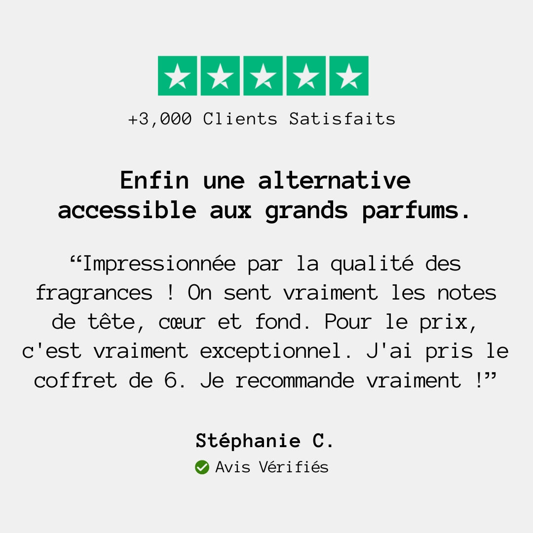 COFFRET 6 PARFUMS