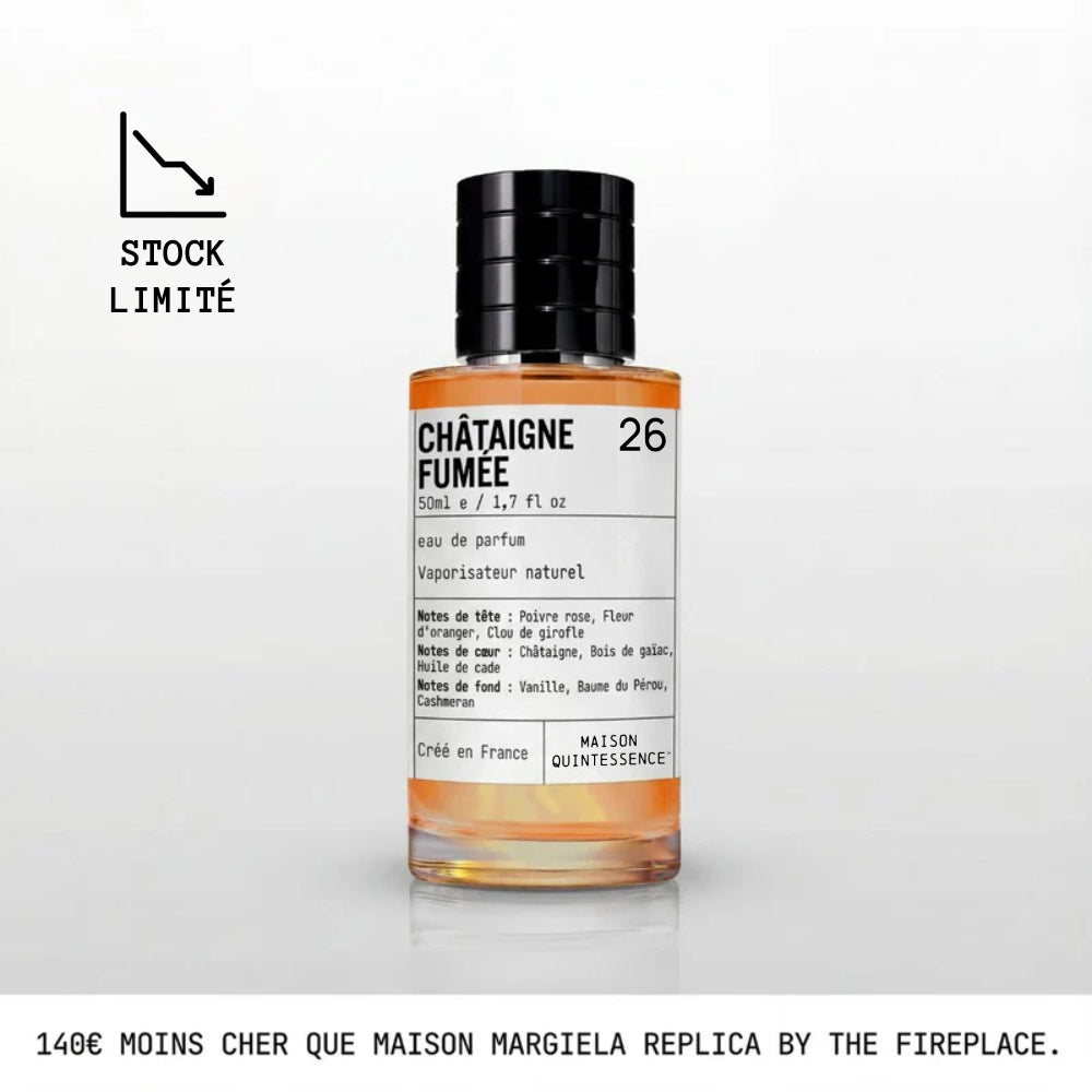 …sent comme "Maison Margiela Replica - By The Fireplace" - Échantillon de 20ml