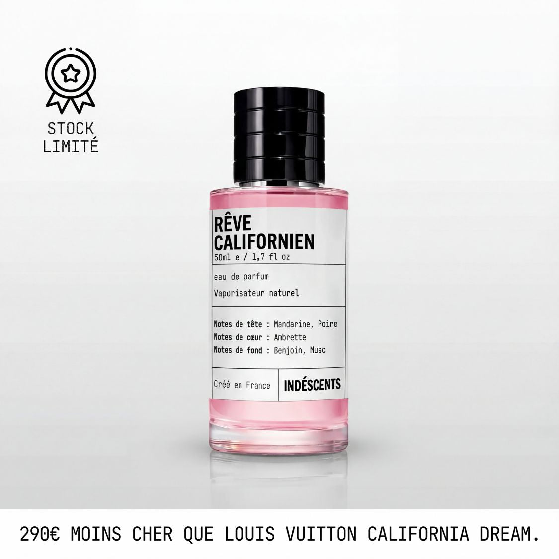 …sent comme "Louis Vuitton – California Dream" - Échantillon de 20ml