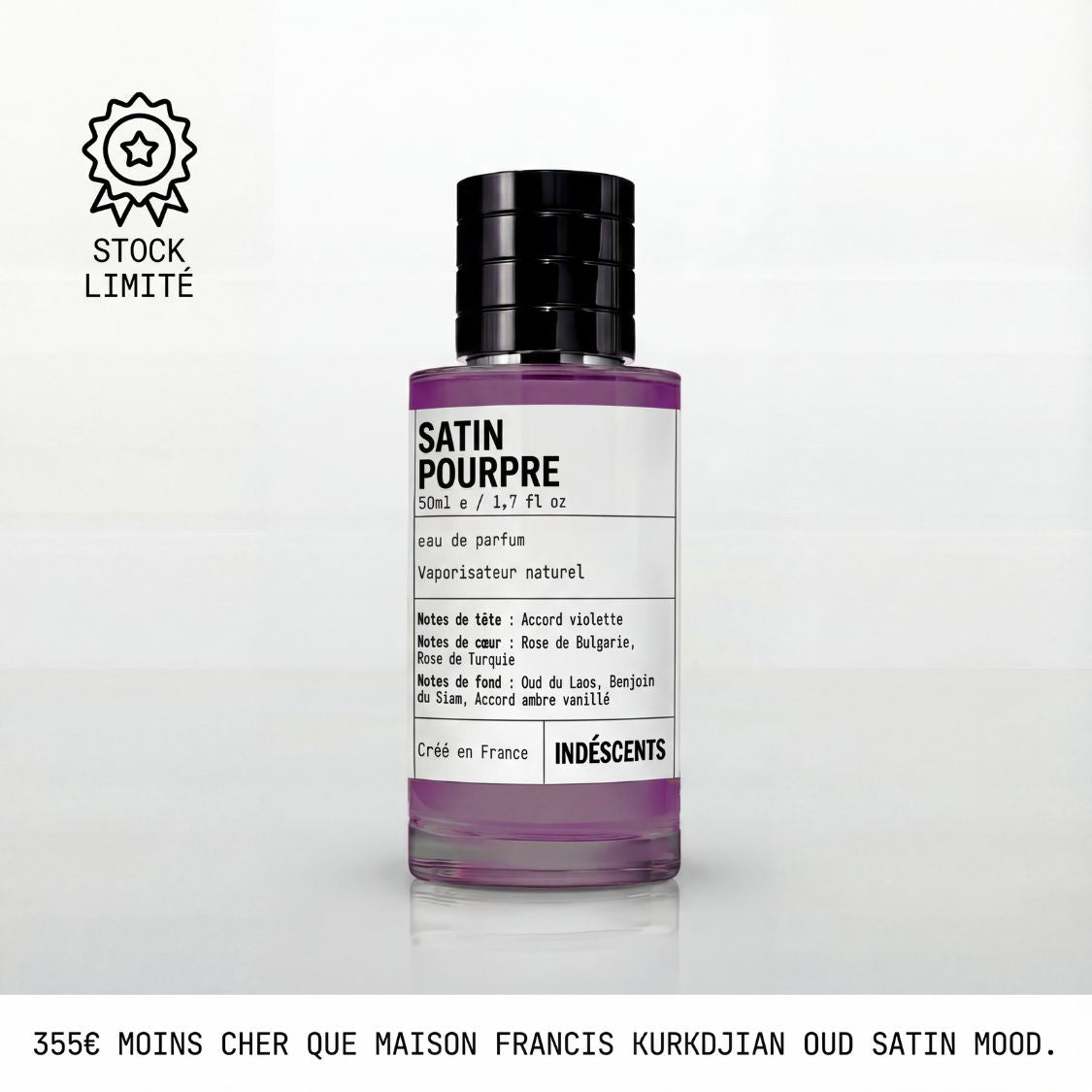 …sent comme "Maison Francis Kurkdjian - Oud Satin Mood" - Échantillon de 20ml