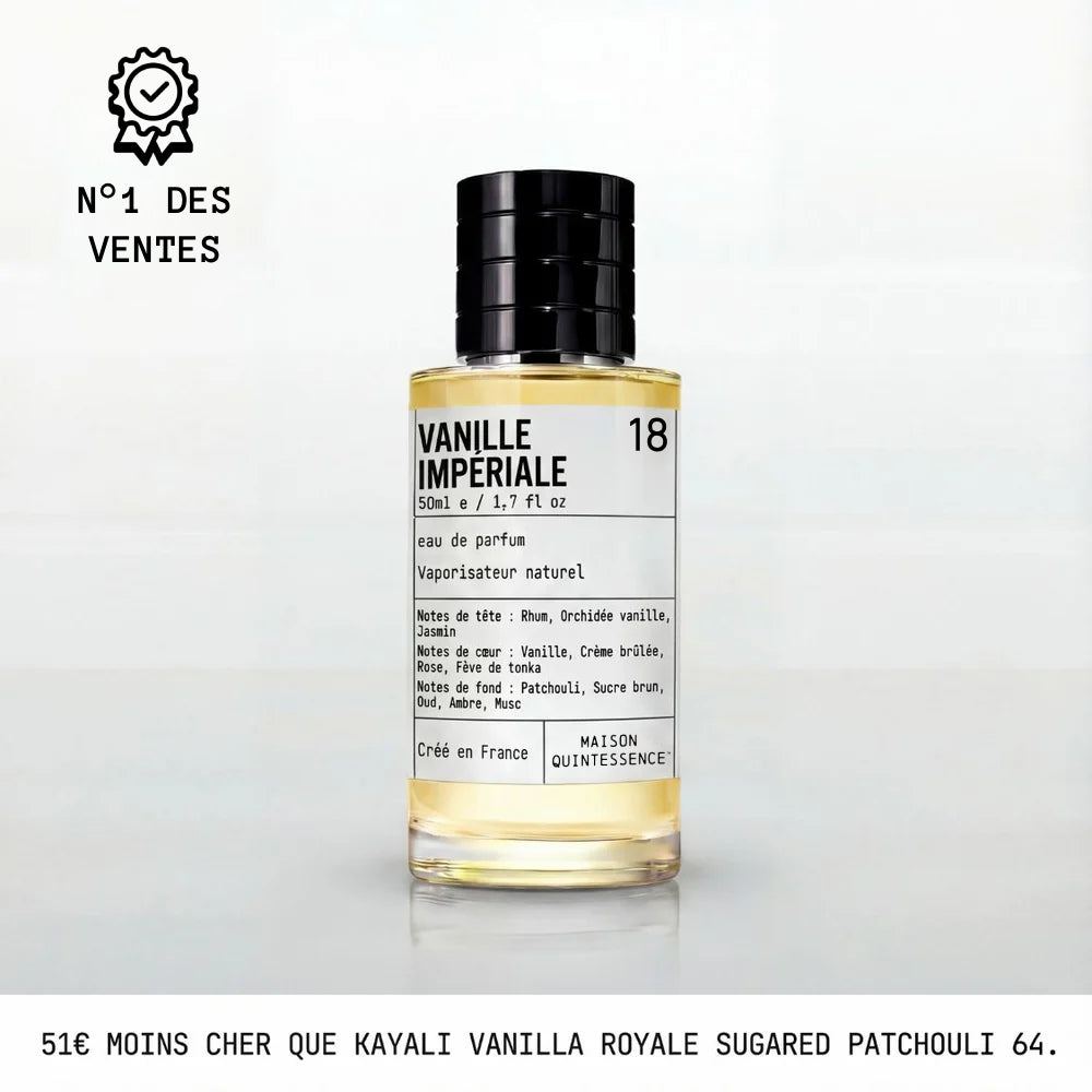 …sent comme "Vanilla Royale Sugared Patchouli | 64" - Échantillon de 20ml